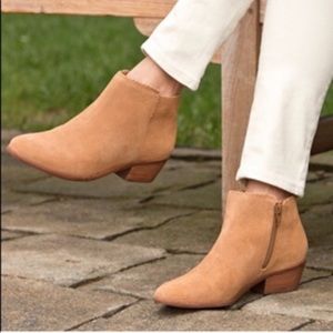 Jack Rogers Shoes | Jack Rogers Bailee Scalloped Suede Boots Tan | Color: Brown/Tan | Size: 6 | Pm-99709705's Closet